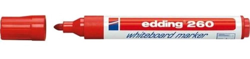 Edding 260 Doldurulabilir Silinebilir Kırmızı Tahta Kalemi
