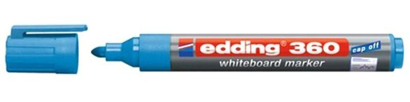 Edding 360 XL Doldurulabilir Silinebilir Turkuaz Tahta Kalemi