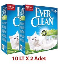 Ever Clean Extra Strong Topaklanan İnce Taneli Bentonit Kedi Kumu 2x10 lt