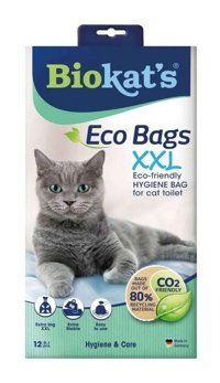 Biokat's Eco Bags Topaklanan İnce Taneli Kristal Kedi Kumu