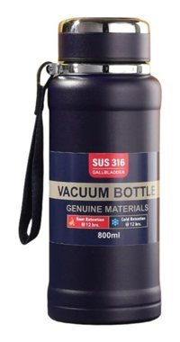 Mdsj Jzcat Çelik 600 ml Outdoor Termos Siyah