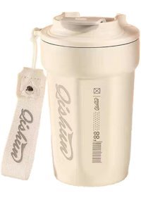 Luckystar Çelik 400 ml Termos Beyaz