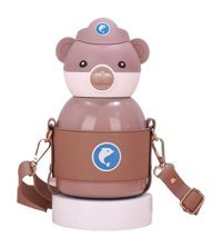 Mdsj Jzcat 800 ml Outdoor Termos Kahverengi