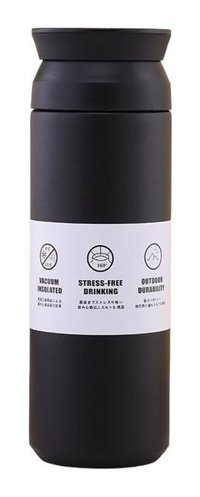 Carrier Çelik 500 ml Outdoor Termos Siyah