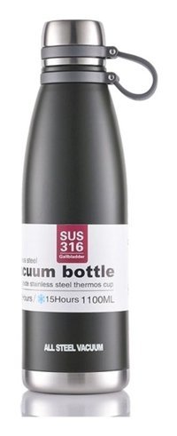 Mdsj Jzcat Çelik 650 ml Outdoor Termos Siyah