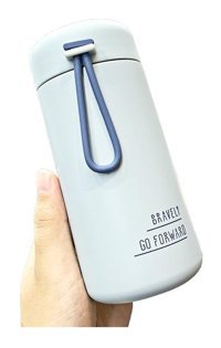 Mdsj Jzcat Mini Simple Çelik 270 ml Outdoor Termos Mavi