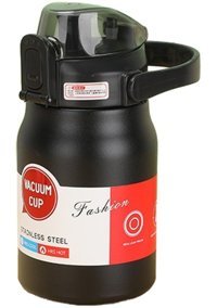 Luckystar Çelik 2 lt Termos Siyah