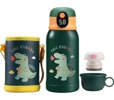 Linze Çelik 500 ml Termos Yeşil