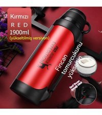 Luckystar Metal 2 lt Outdoor Termos Siyah