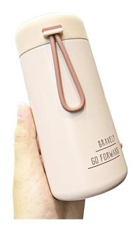Mdsj Jzcat Mini Simple Çelik 270 ml Outdoor Termos Pembe