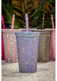 İronika Stars Plastik 500 ml Outdoor Termos Mavi