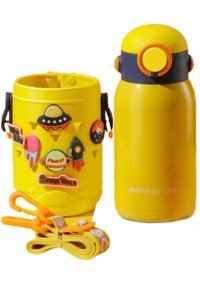 Bozhou Çelik 500 ml Termos Sarı