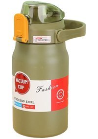 Luckystar Çelik 1 lt Termos Yeşil