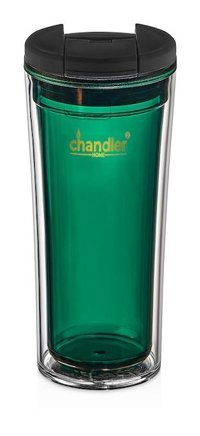 Chandler Home Mug Plastik 350 ml Outdoor Termos Yeşil