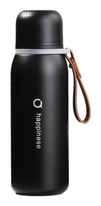 Mdsj Jzcat Çelik 550 ml Outdoor Termos Siyah