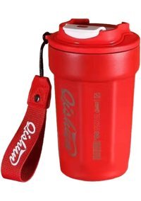 Luckystar Çelik 400 ml Termos Kırmızı