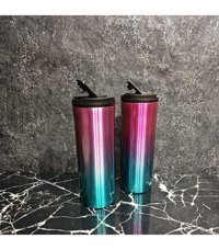 Cooker Luxury Çelik 400 ml Outdoor Termos Açık Mor