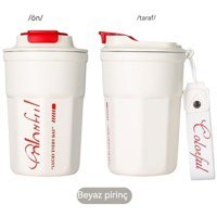 Bba 316 Çelik 400 ml Termos Krem
