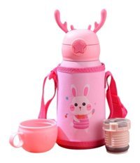 Mdsj Çelik 500 ml Outdoor Termos Pembe