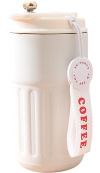 Qianze 316 Paslanmaz Çelik 450 ml Outdoor Termos Beyaz