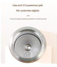 Mdsj Jzcat 316 Çelik 480 ml Outdoor Termos Mavi