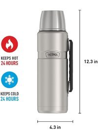Thermos Sk2010 Stainless King 163963-ak Çelik 1.2 lt Outdoor Termos Metal