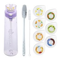 Bba Tritan Air-up Plastik 650 ml Termos Açık Mor