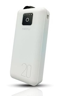 Hepu HP-979 20000 mAh Kablolu Powerbank Beyaz
