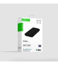 Ttec PowerSlim Duo 10000 mAh Powerbank Siyah