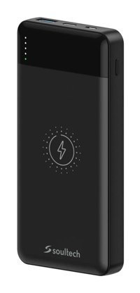 Soultech BT152S VortexQi 10000 mAh Powerbank Siyah