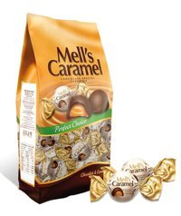Mell's Caramel Double Twist Karamelli Çikolata 500 gr