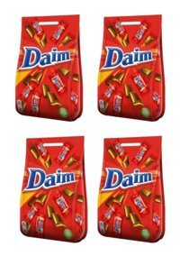 Daim Almond Crokan Pralines Krokanlı Çikolata 4x200 gr