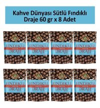 Kahve Dünyası Draje Fındıklı Sütlü Çikolata 8x60 gr