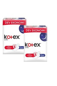 Kotex Organik Antialerjik Orta Gece 24'lü Hijyenik Ped 2 Adet