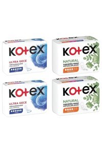 Kotex Organik Antialerjik Orta-İnce Normal-Normal 15'li Hijyenik Ped 2 Adet