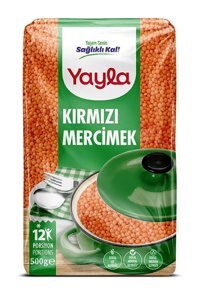 Yayla Kırmızı Mercimek 500 gr