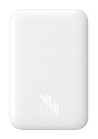 Baseus Magsafe Overseas Edition 6000 mAh Kablosuz Powerbank Beyaz