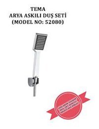 Tema 52080 Mafsallı Duş Seti