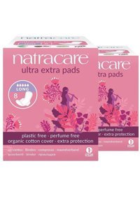 Natracare Organik Orta Ultra Uzun 8'li Hijyenik Ped 2 Adet