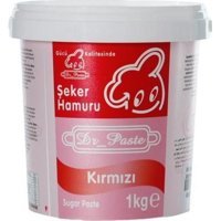 Dr Paste Şeker Hamuru 1 Kg - Kırmızı