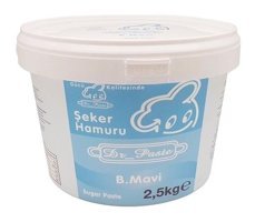 Dr Paste Bebek Mavi Şeker Hamuru 2.5 kg