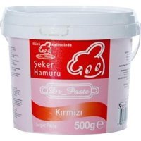 Dr Paste Şeker Hamuru 500 gr - Kırmızı