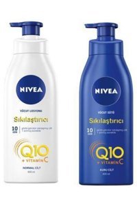Nivea Q10 Sıkılaştırıcı Selülit Losyon 2x400 ml