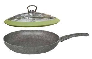 Mehtap Granit 26 cm Tava Yeşil
