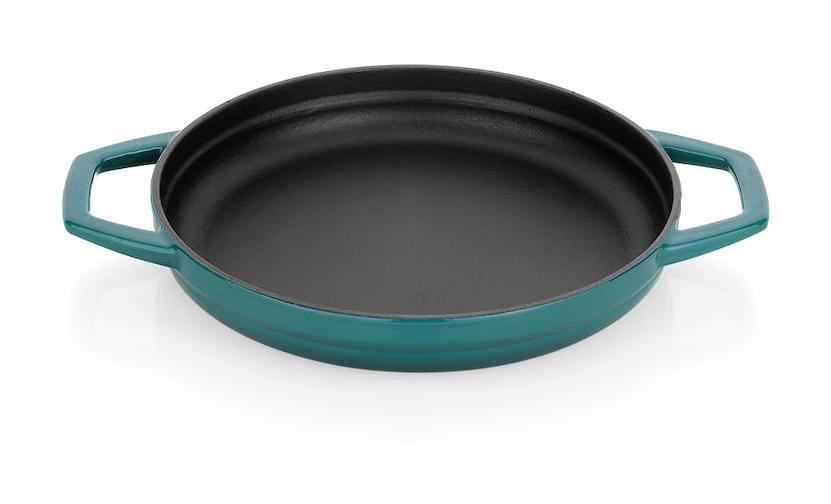 Schafer Guss Chef Döküm 22 cm Tava Turkuaz