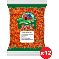 Orti Kırmızı Mercimek 12x1 kg