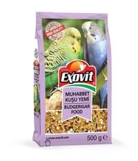 Exovit Kabuklu Karışık Vitaminli Yetişkin Kuş Yemi 500 gr