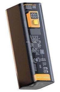Polham Super Hızlı 30000 mAh Hızlı Şarj Powerbank Siyah