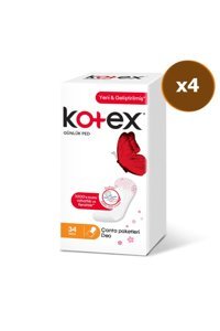 Kotex Organik Antialerjik İnce Normal 34'lü Hijyenik Ped 4 Adet
