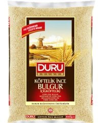 Duru Bakliyat Köftelik Bulgur 12x1 kg